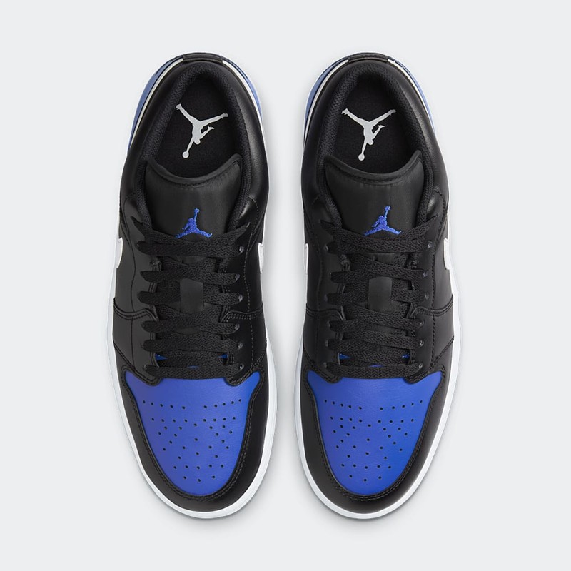 Air Jordan 1 Low "Black Royal Toe" | 553558-042