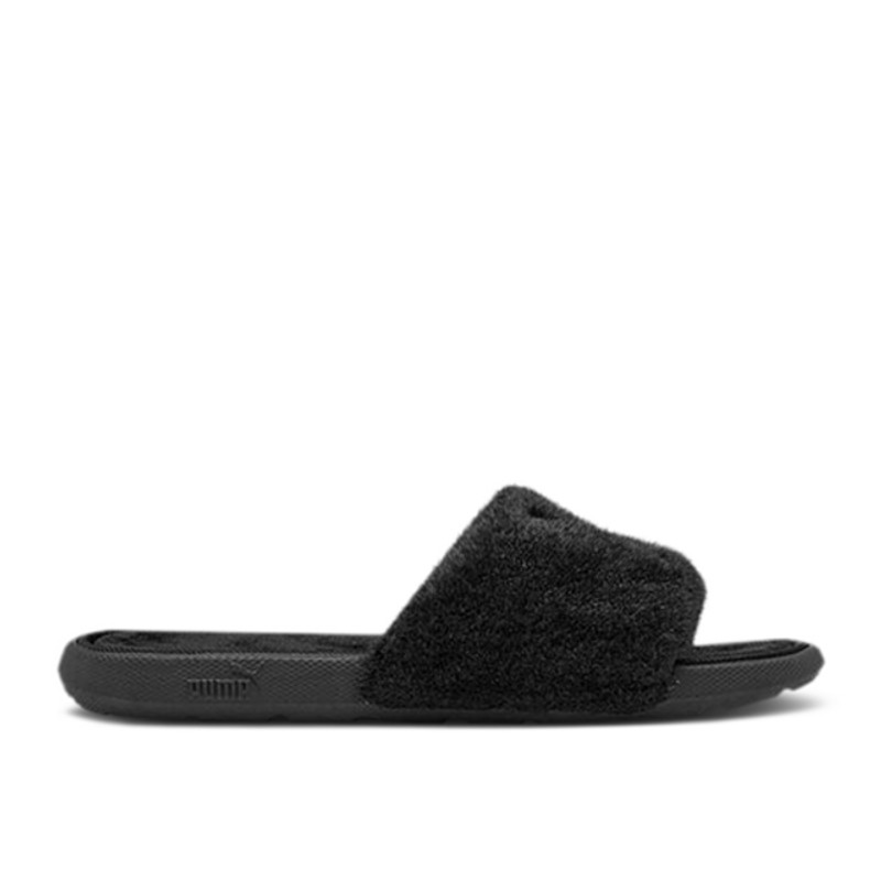 Puma Cool Cat Sport Slide Jr 'Fluffy - Black' | 384273-01