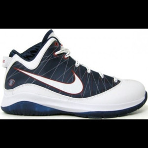 Nike LeBron 7 PS P.S. White/Navy | 407639-100