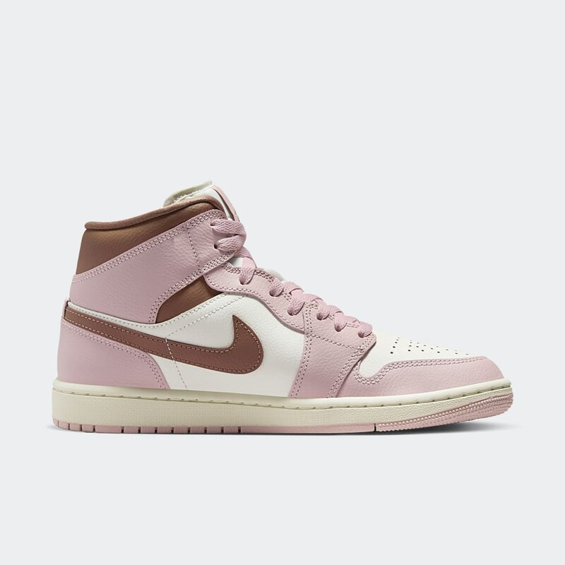 Air Jordan 1 Mid "Pink Oxford" | BQ6472-620