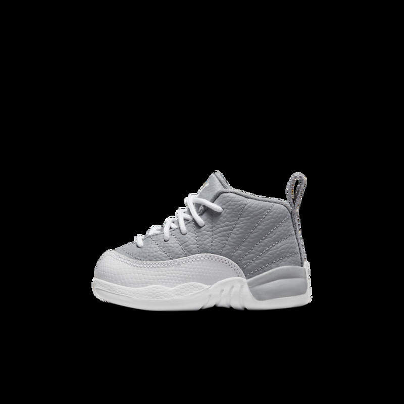 Nike Jordan Baby Gray & White Jordan 12 Retro | 850000-015