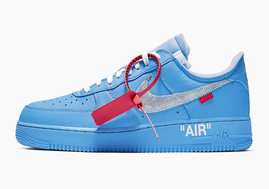 Off-White x Nike Air Force 1 Low MCA Blue