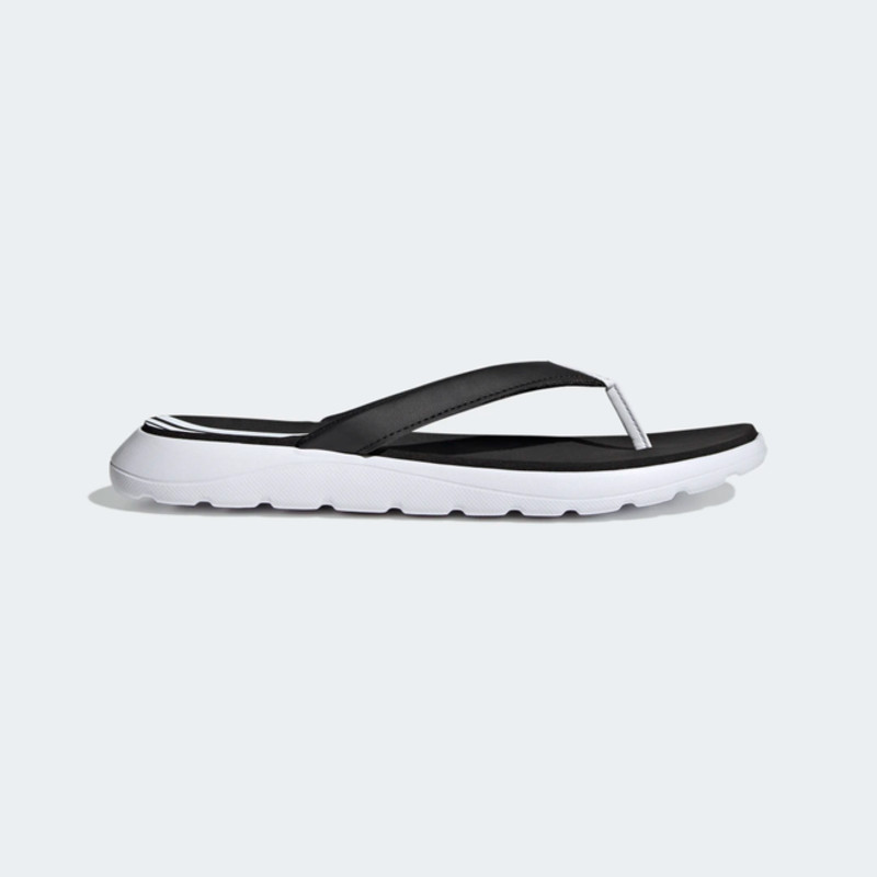 adidas Wmns Comfort Flip Flop 'White Black' | FY8656