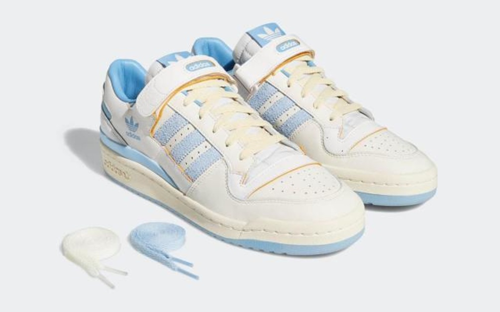 Now the adidas Forum '84 Low Also Gets the UNC Vibes