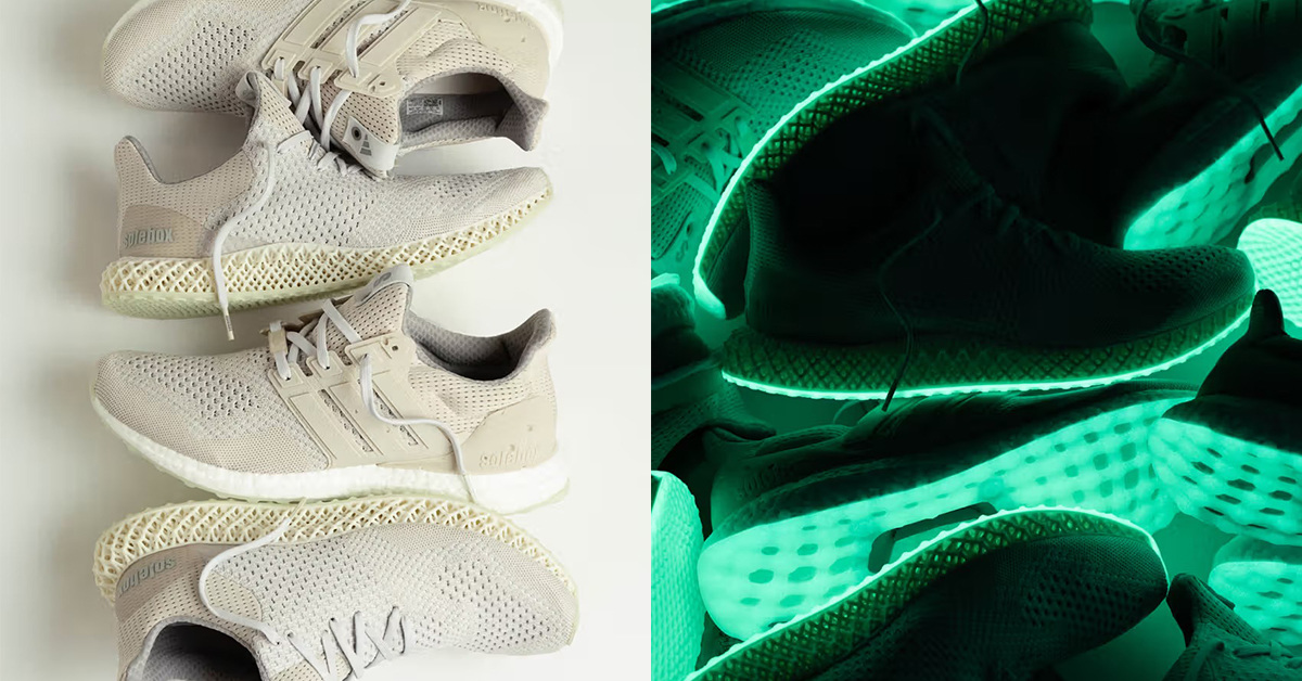 Solebox und adidas fügen dem Ultra 4D und Ultraboost 1.0 leuchtende Laufsohlen hinzu Solebox und adidas fügen dem Ultra 4D und Ultraboost 1.0 leuchtende Laufsohlen hinzu