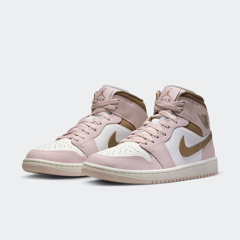 Air Jordan 1 Mid "Pink Oxford" | BQ6472-620