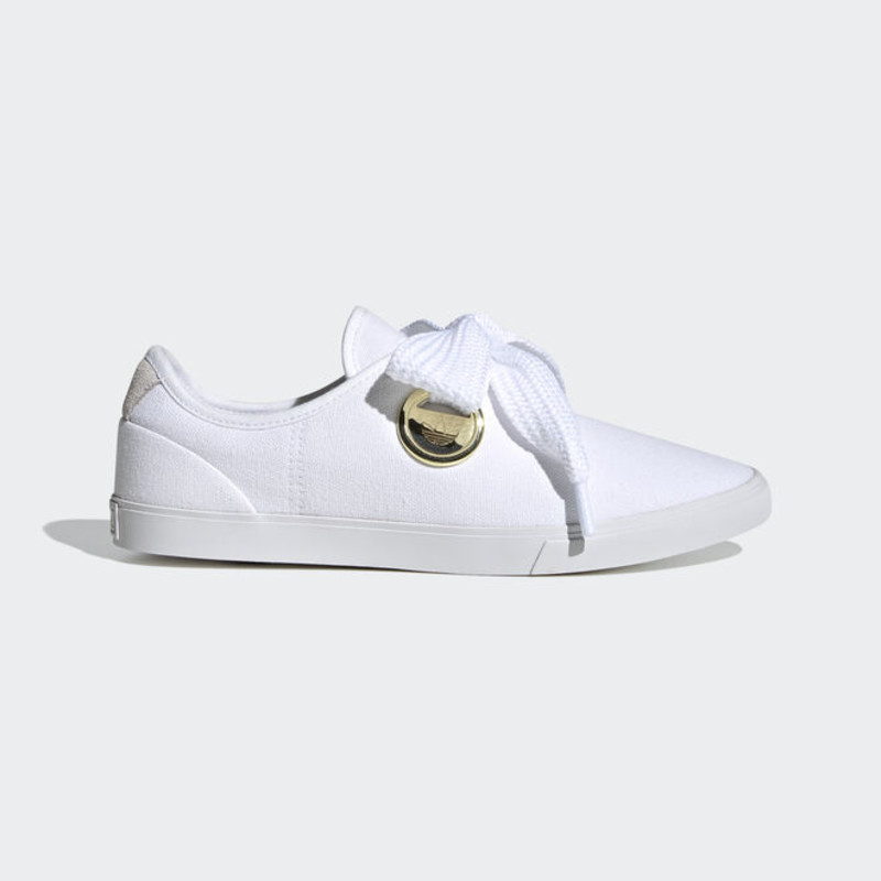 adidas Womens WMNS Sleek Low 'White Gold Metallic' Cloud White/Gold Metallic/Crystal White | FV0740