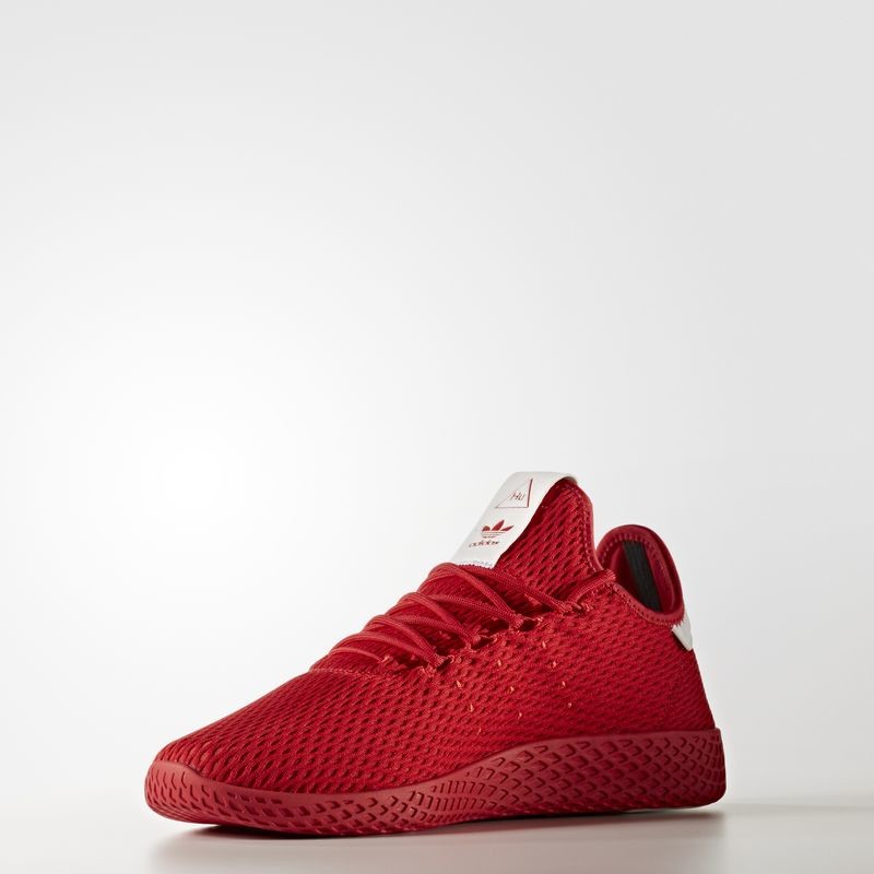 Pharrell Williams x adidas Tennis HU Scarlet | BY8720