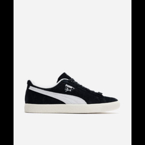 Puma Clyde Hairy Suede Black | 393115-002