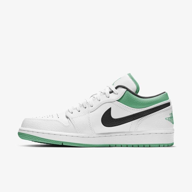 Air Jordan 1 Low White/Green | 553558-129