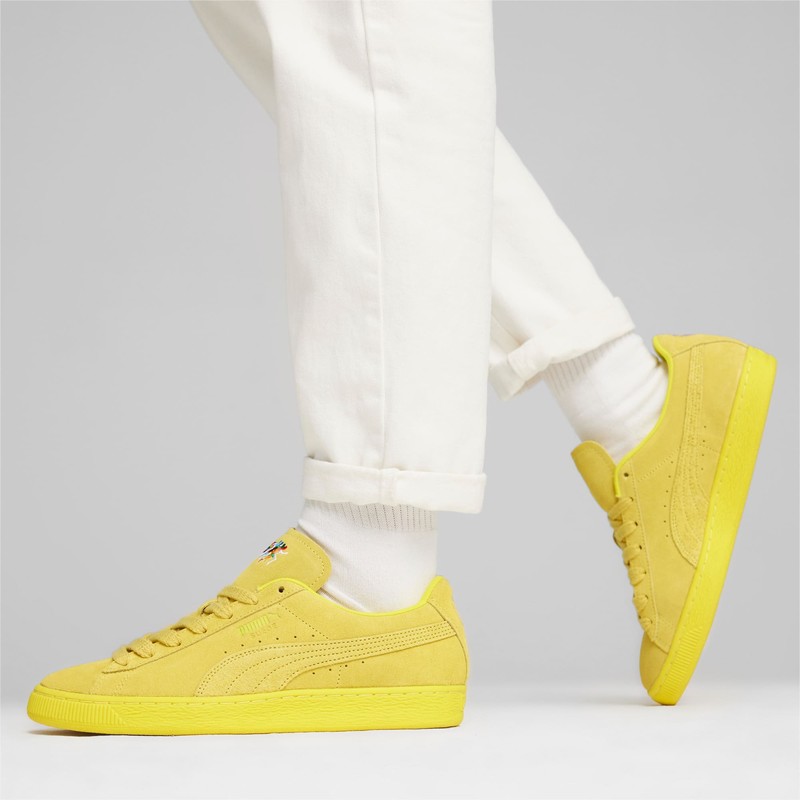 Puma Suede Yellow "Love Marathon" | 395830-03