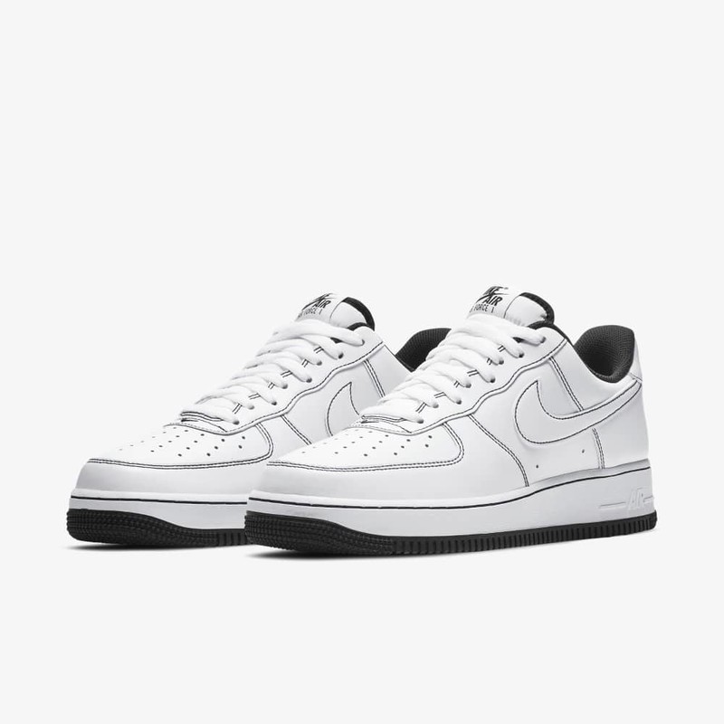 Nike Air Force 1 Contrast Stitch Black | CV1724-104