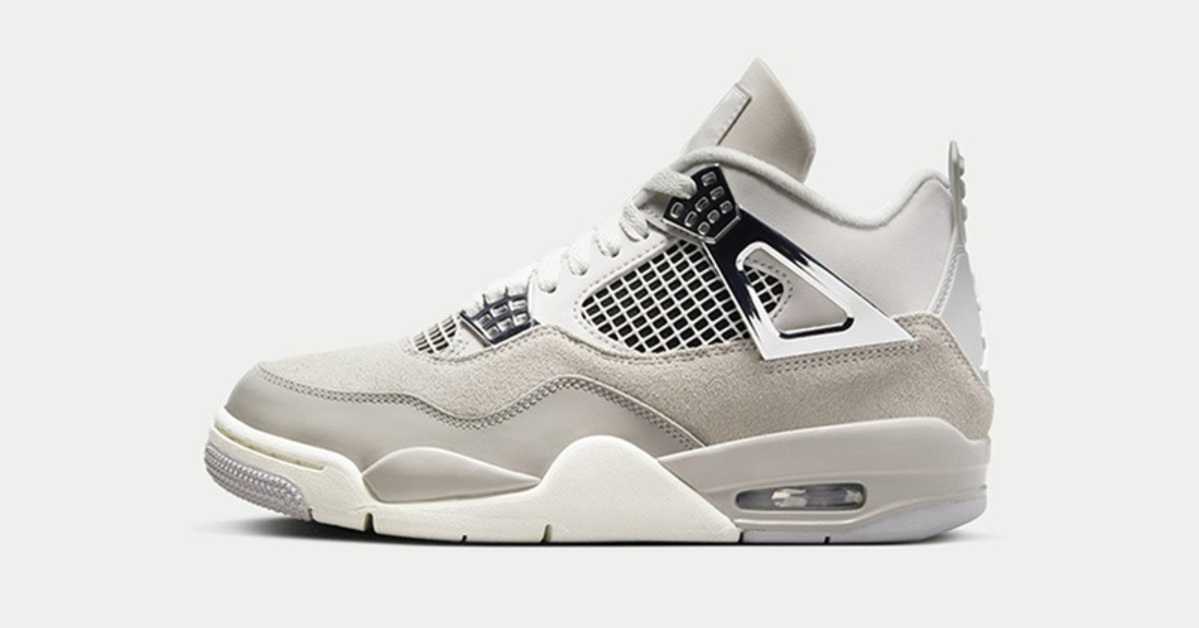 Cool Shades of Grey Land on the Air Jordan 4 "Frozen Moments"