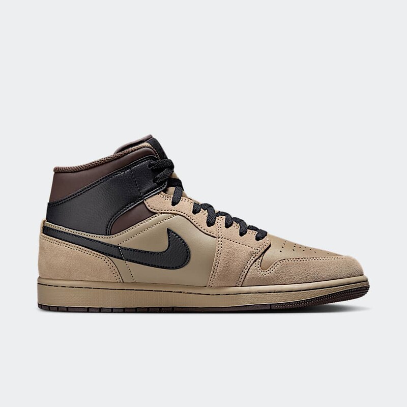 Air Jordan 1 Mid Khaki HV6422 200 Grailify