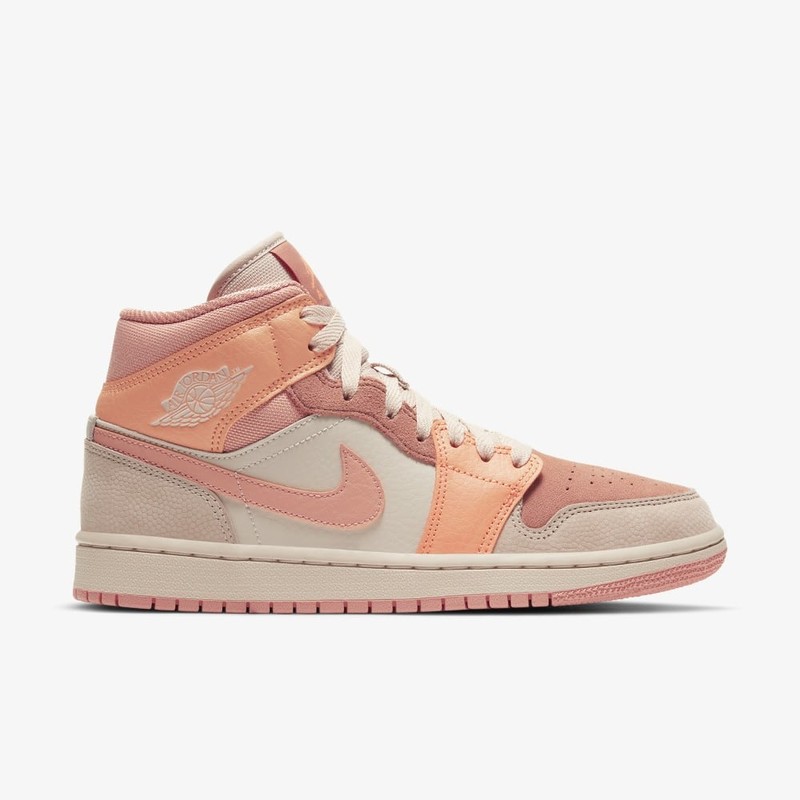 Air Jordan 1 Mid Apricot Orange | DH4270-800