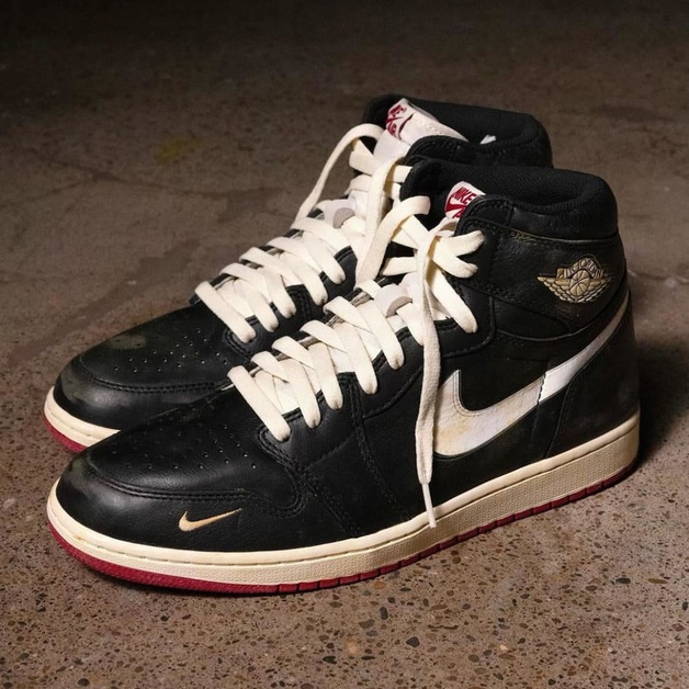 Nigel Sylvester Wears an Unidentified Air Jordan 1 High OG