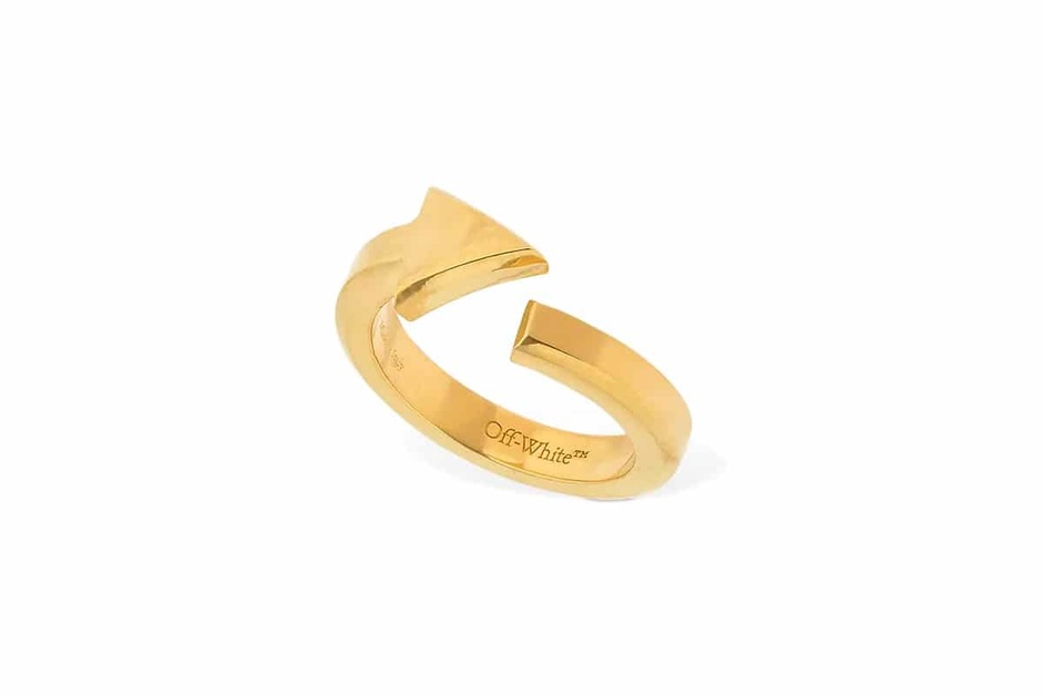 New Off-White Ring with Arrow Logo
