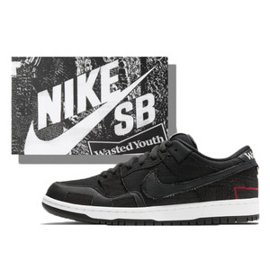 Nike SB Nike SB x Wasted Youth Dunk Low Black (Special Box) (2021) | DD8386-001SP