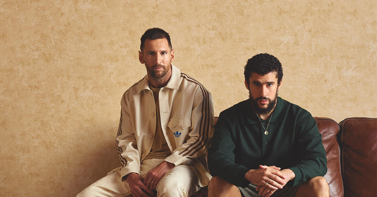 Two legends united: Bad Bunny and Messi present the adidas Gazelle Indoor