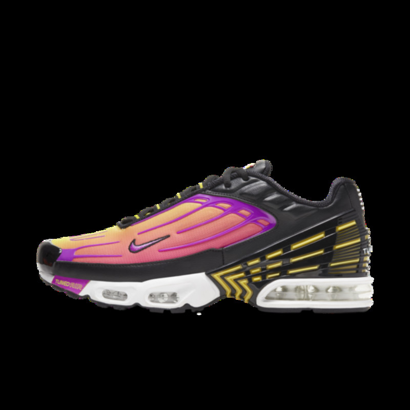 Air max plus iii black outlet violet  and  pink