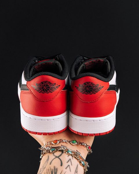 Air Jordan 1 Low 'Black Toe' August 2023 Release Date