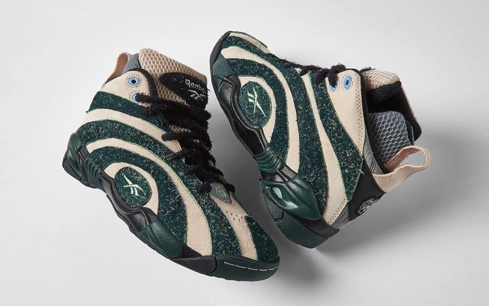 Moosartiges Wildleder covert den Brain Dead x Reebok Shaqnosis