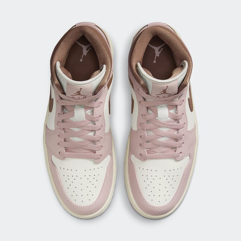 Air Jordan 1 Mid "Pink Oxford" | BQ6472-620