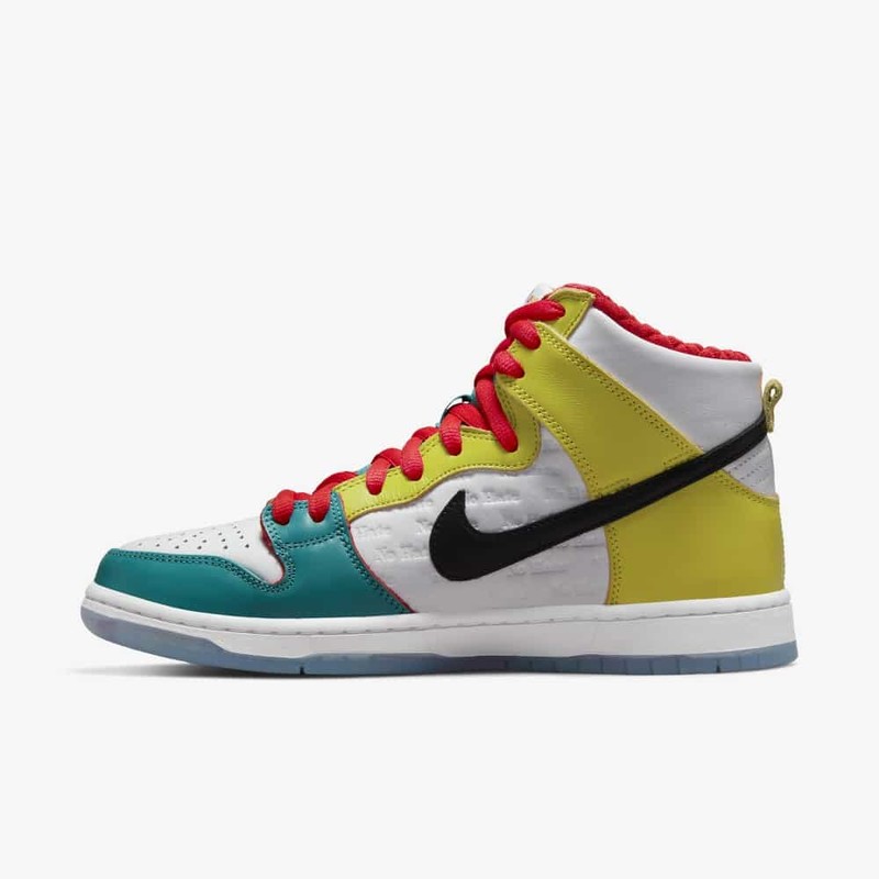 FroSkate x Nike SB Dunk High All Love No Hate | DH7778-100