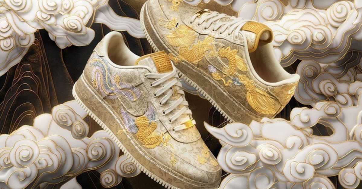Nike Air Force 1 "Chinese New Year" Celebrates Double Happiness in the Spirit of Chinese New Year and Valentine's Day 2024