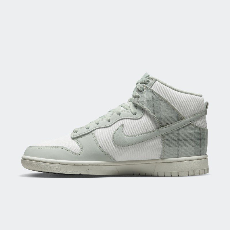 Nike Dunk High "Plaid Green" | DV0826-100