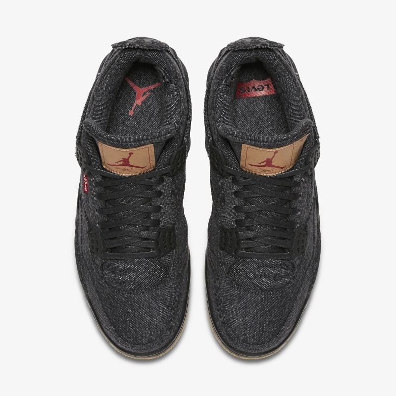 LEVI'S x Air Jordan 4 Black Denim | AO2571-001