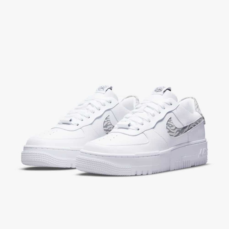 Nike Air Force 1 Pixel Zebra | DH9632-100