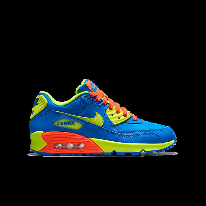 Nike air max outlet 90 blue and orange