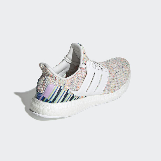 The adidas Ultra Boost "White Multicolor" Gets a Colorful Primeknit