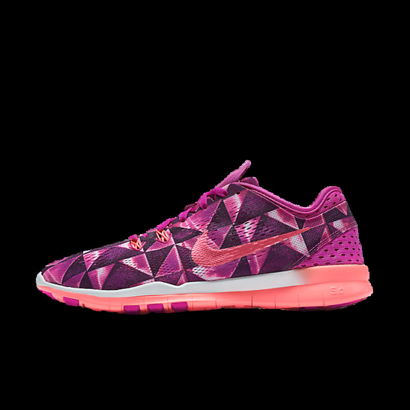 Nike Free 5.0 TR FIT 5 PRT Fuchsia Flash Hot Lava Fuchsia Glow White