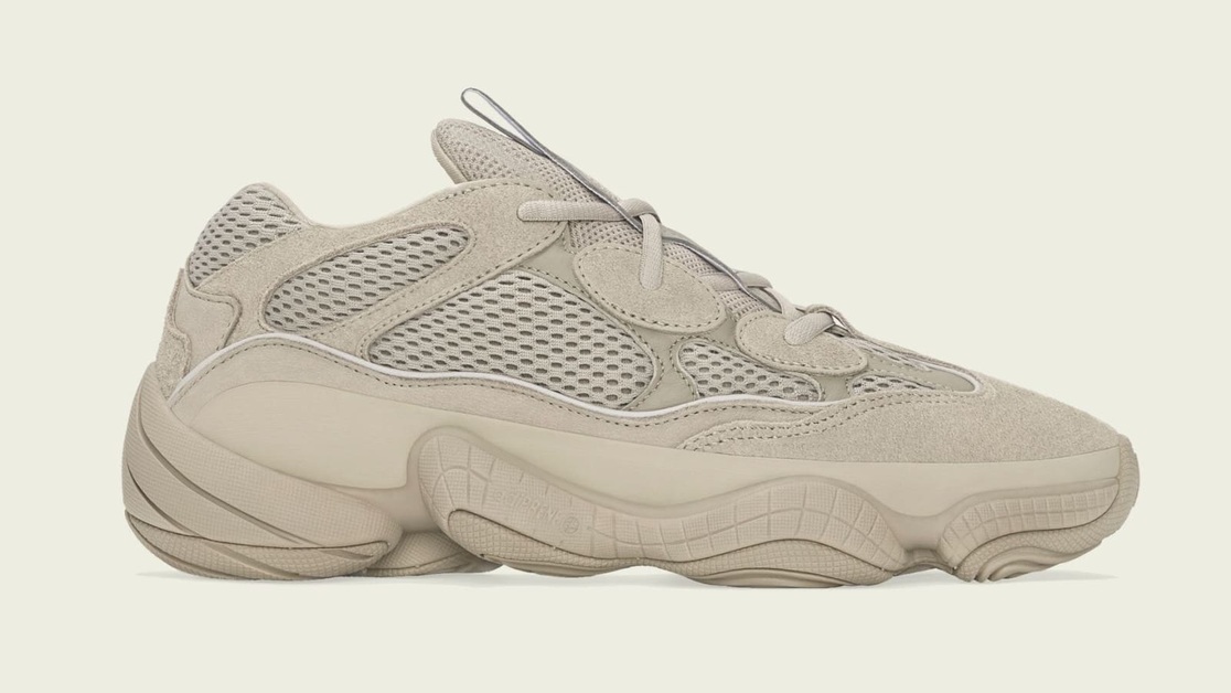 So soll der adidas Yeezy 500 in „Taupe Light“ aussehen