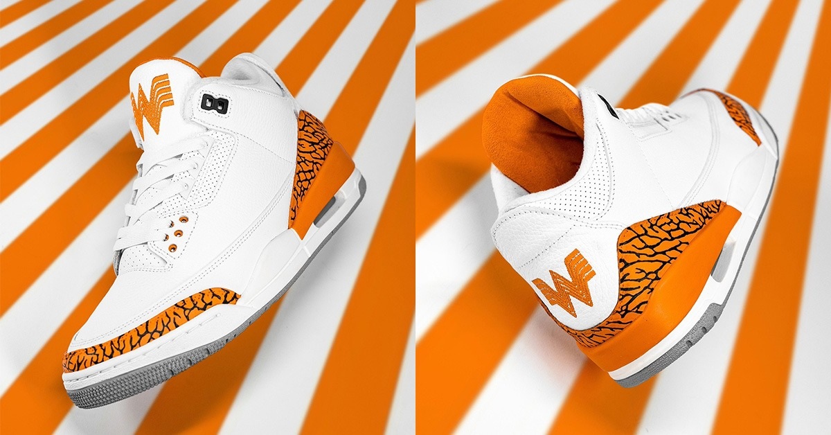 Whataburger's Juicy Sneaker Giveaway: Win Custom Air Jordan 3!