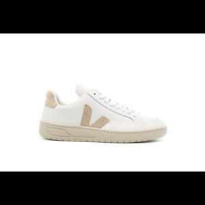 Veja V-12 LEATHER "WHITE SABLE" | XD022335B