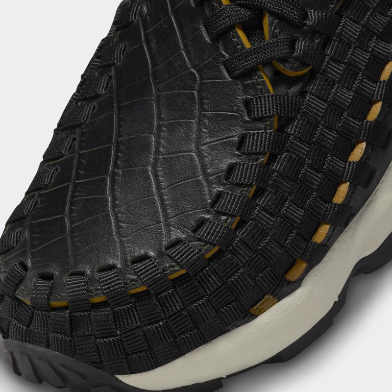 Nike Air Footscape Woven "Black Croc" | FQ8129-010
