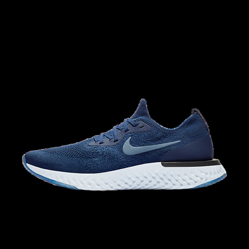 Nike Epic React Flyknit College Navy Diffused Blue | AQ0067-402