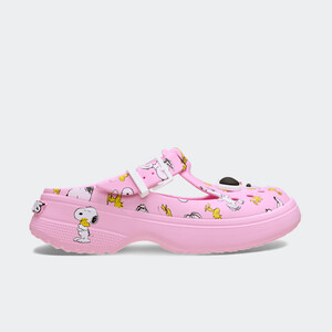 Peanuts x Crocs Mary Jane Clog "Pink" | 211130-90H