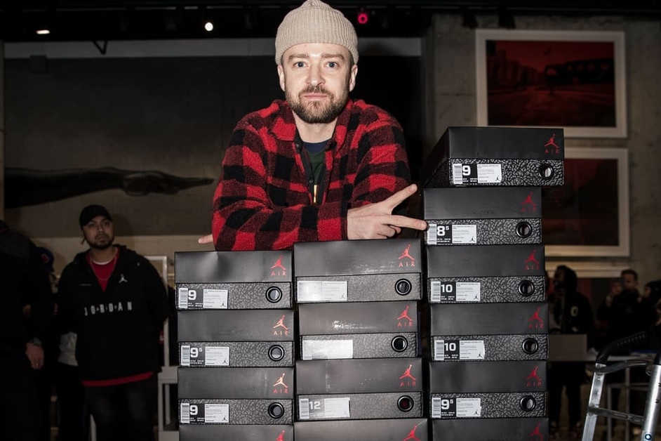 Justin Timberlake überrascht Fans im Jordan Store
