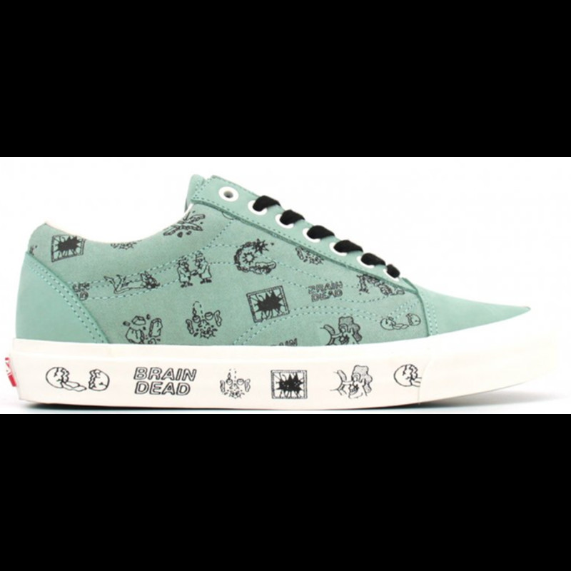 Vans Old Skool Brain Dead Green VA38G6N9E Grailify