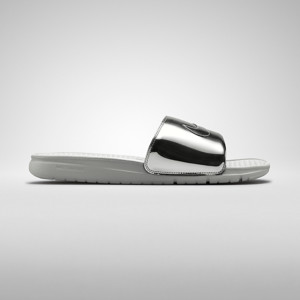 Nike Benassi Solarsoft 'Liquid Silver' | 696116-002