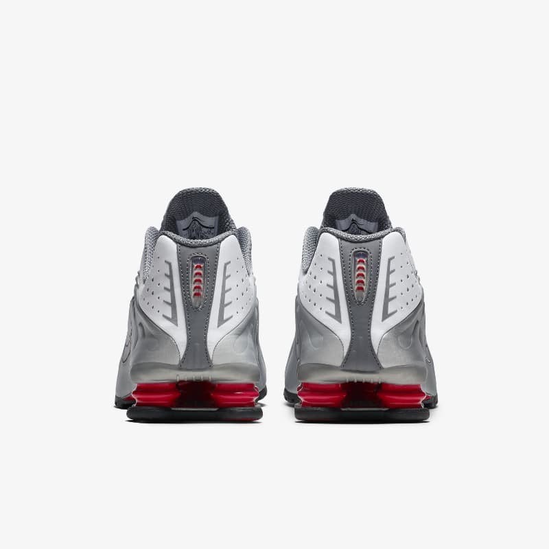 Nike Shox R4 White Silver | BV1111-100