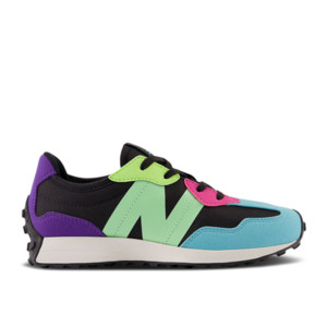 New Balance 327 Little Kid 'Black Green Purple' | PS327CE