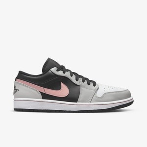 Air Jordan 1 Low Grey/Pink | 553558-062