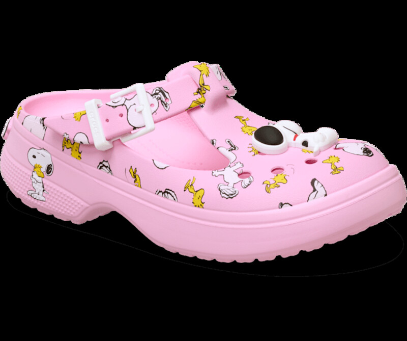 Peanuts x Crocs Mary Jane Clog "Pink" | 211130-90H