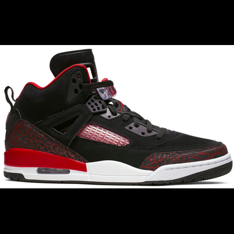 Jordan spizike red sales and black