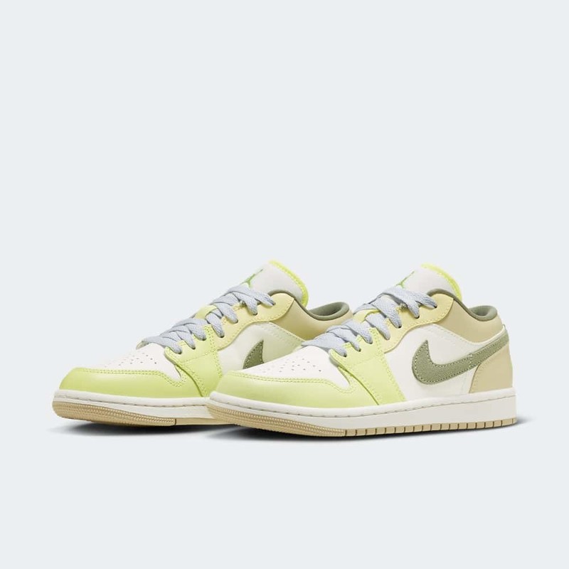 Air Jordan 1 Low "Volt Green Tan" | FD9906-131